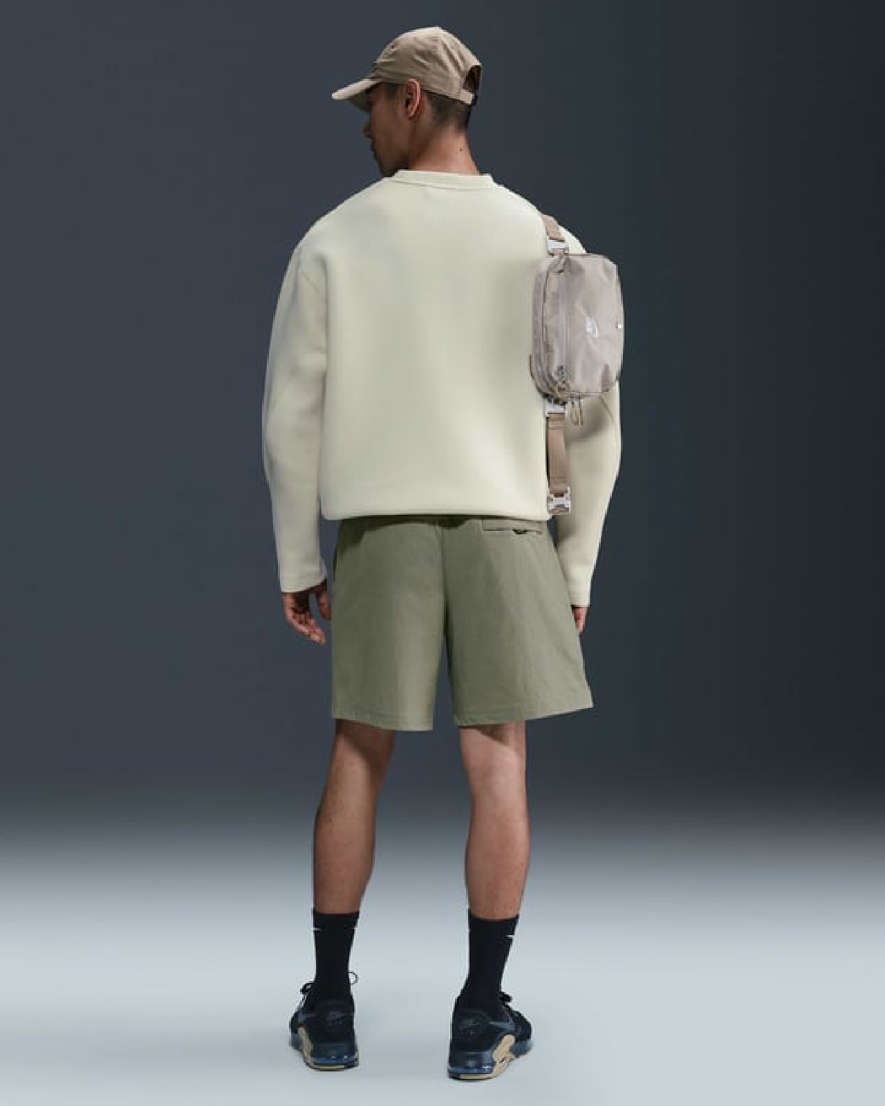 Image of Мъжки Къс панталон NIKE M NK TECH GX WOVEN SHORT, Балистик, сив цвят